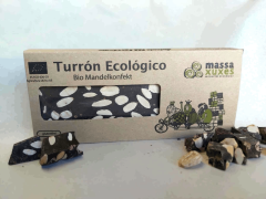 Spanischer Nougat/Turrón, mit Schokolade (hart), 200g